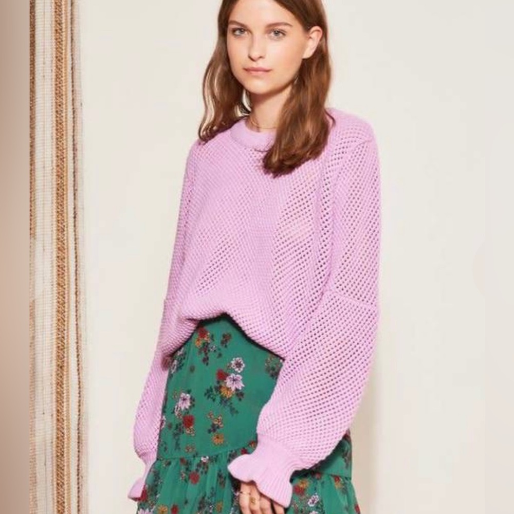 The Fifth Label purple scoop neck sweater. Only worn once!! Size Medium